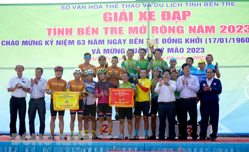 Giải xe đạp tỉnh Bến Tre mở rộng năm 2023