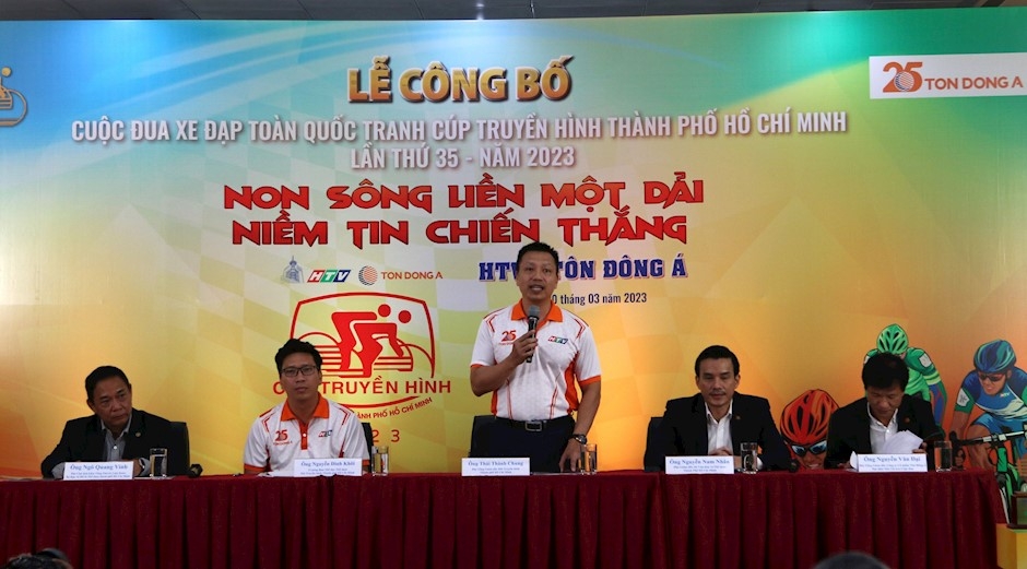 Giải xe đạp Cúp Truyền hình TPHCM 2023 - Non sông liền một dải